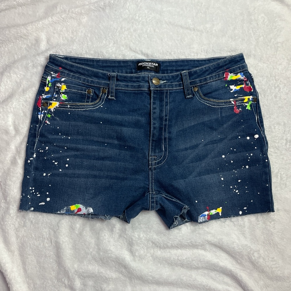 Women's Blue Denim Shorts